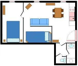 Plan de l'appartement